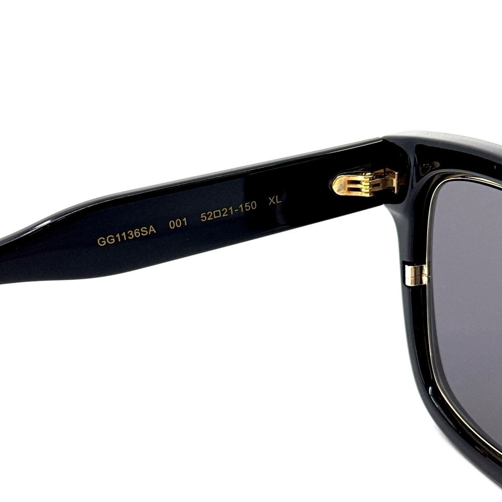 NEW!!! GUCCI Sunglasses GG1136SA 001 Authentic - Picture 8 of 12